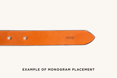 Monogram Placement